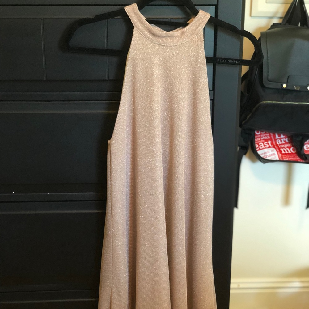 Audrey 3+1 Shimmery A-Line Dress